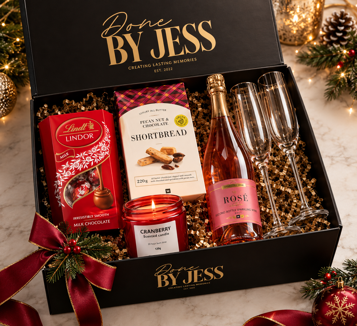 Non-Alcoholic Rose Sparkling Wine Gift Box