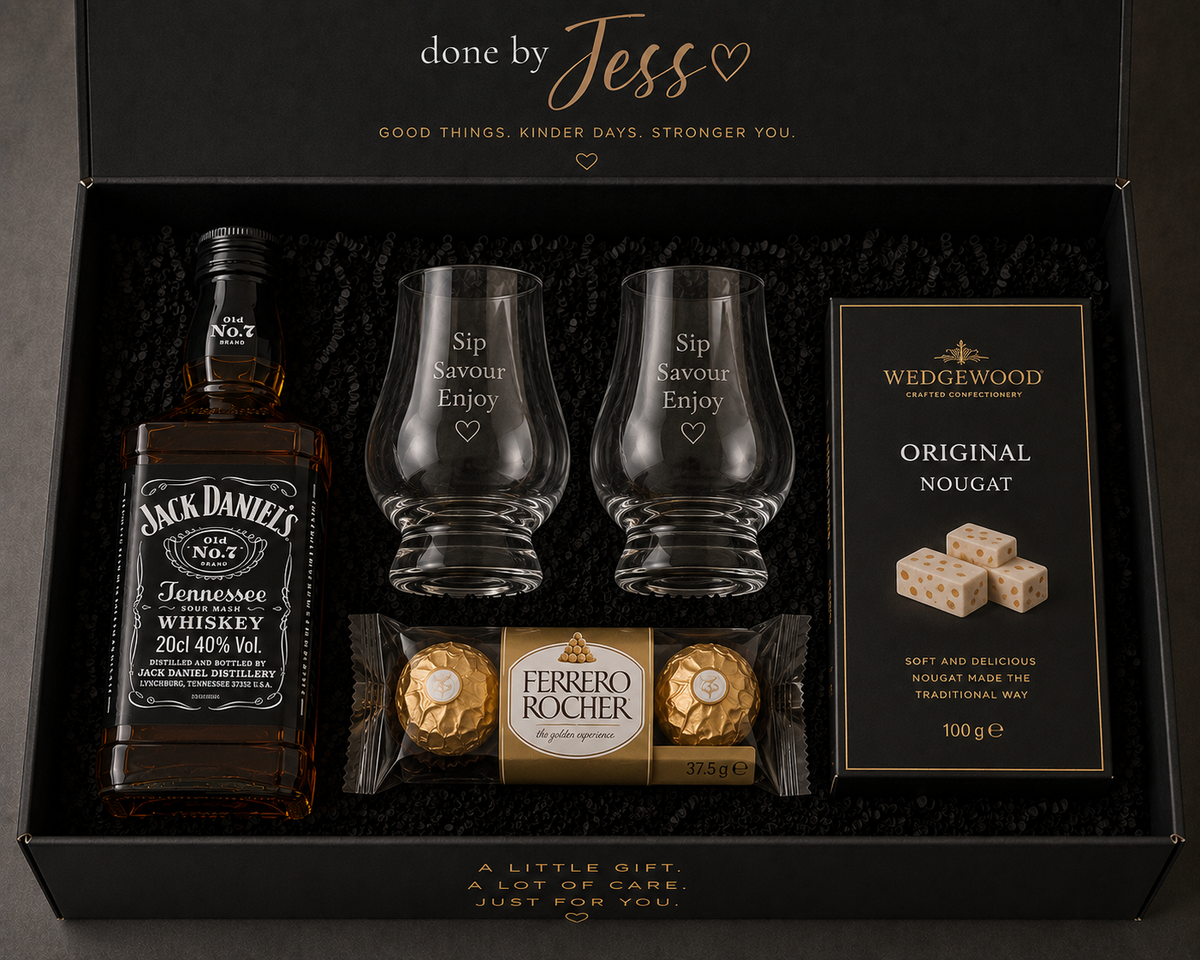 Jack Daniels and Ferrero Rocher Gift Box