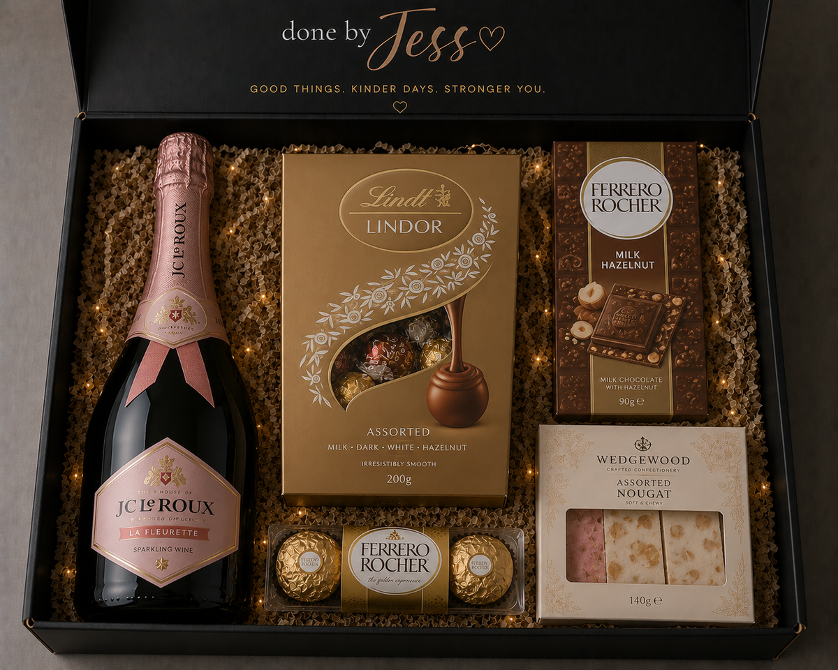 Bubbles and Chocolate Gift Box