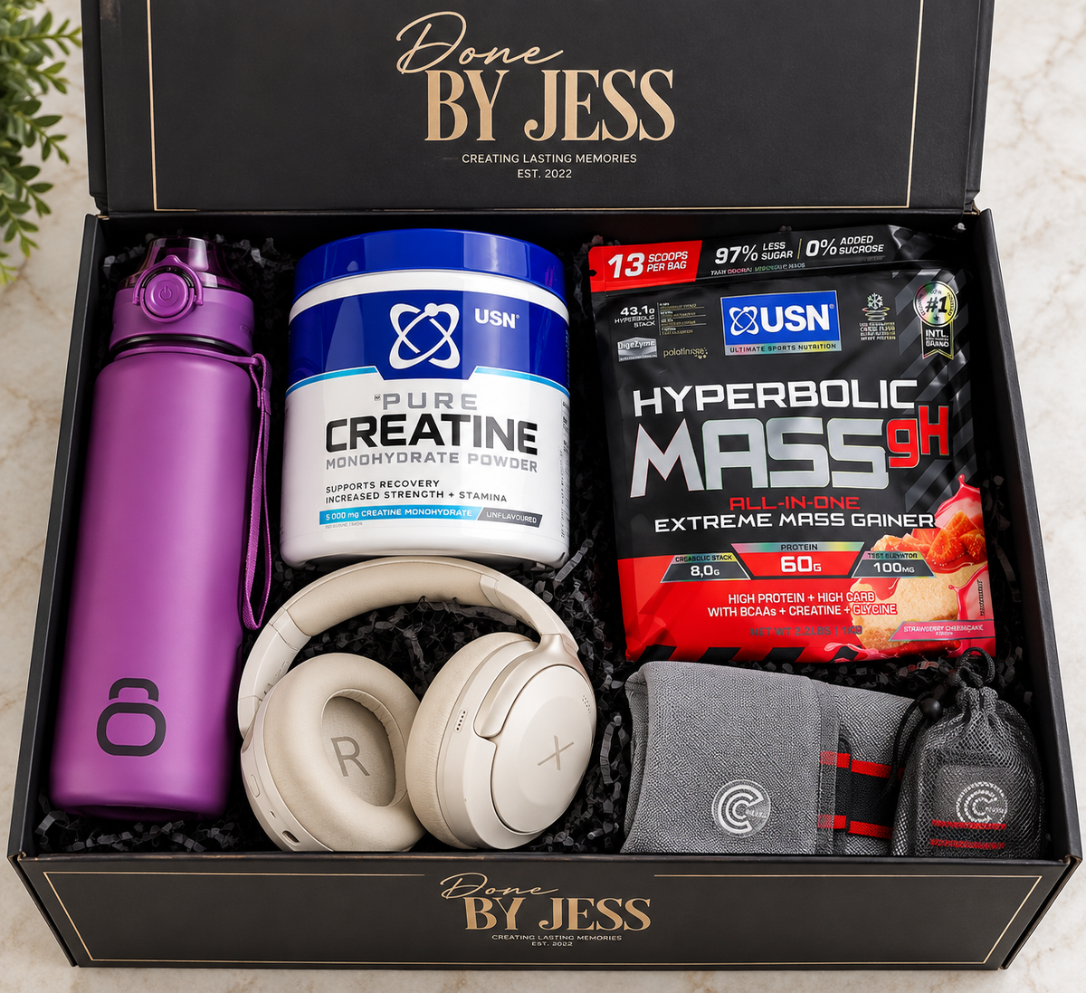 Gym Essentials for Her Gift Box