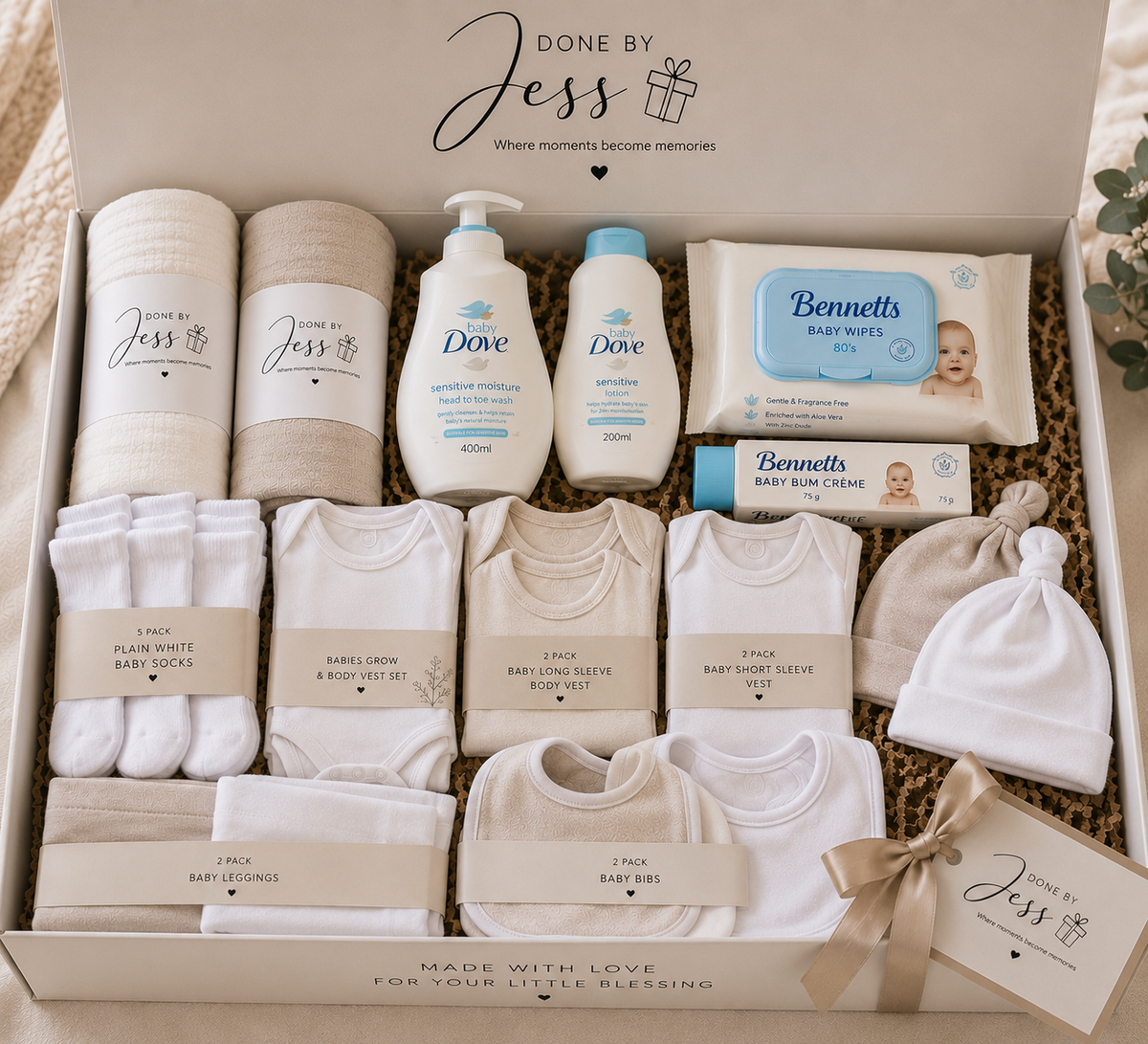 Large Baby Shower Gift Box
