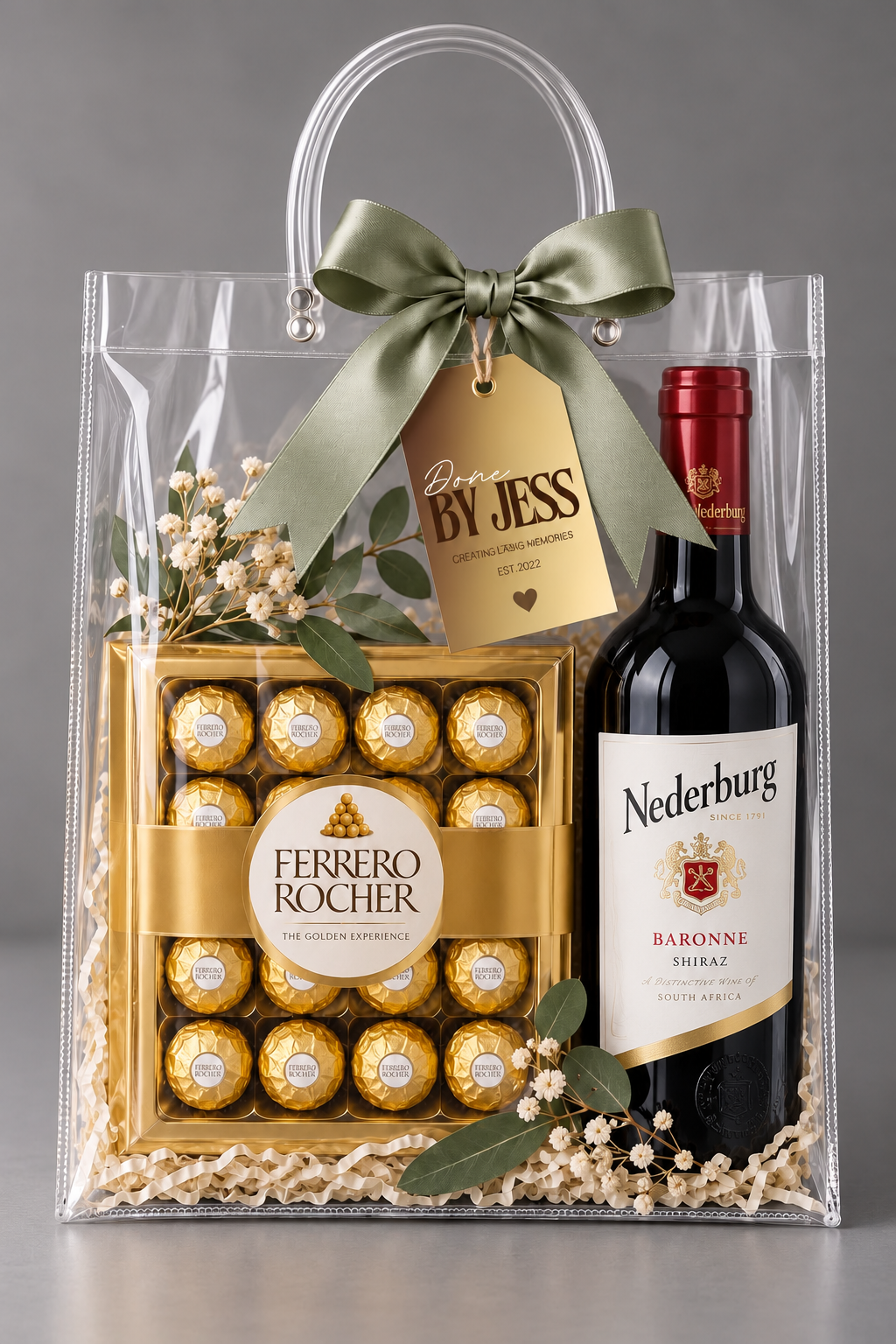 Luxury Wine and Chocolate Gift Hamper