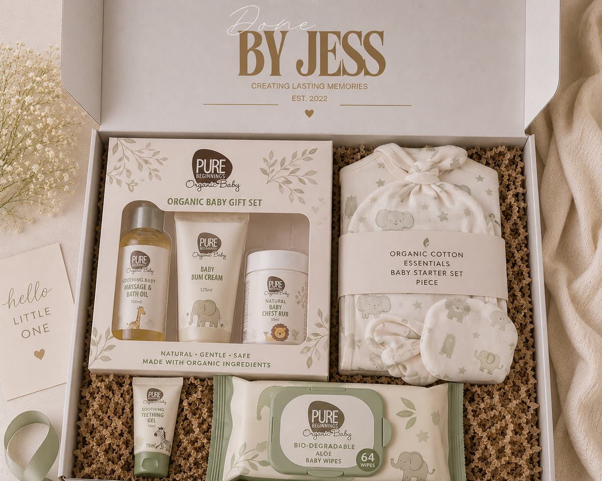 Organic Baby Products Gift Box